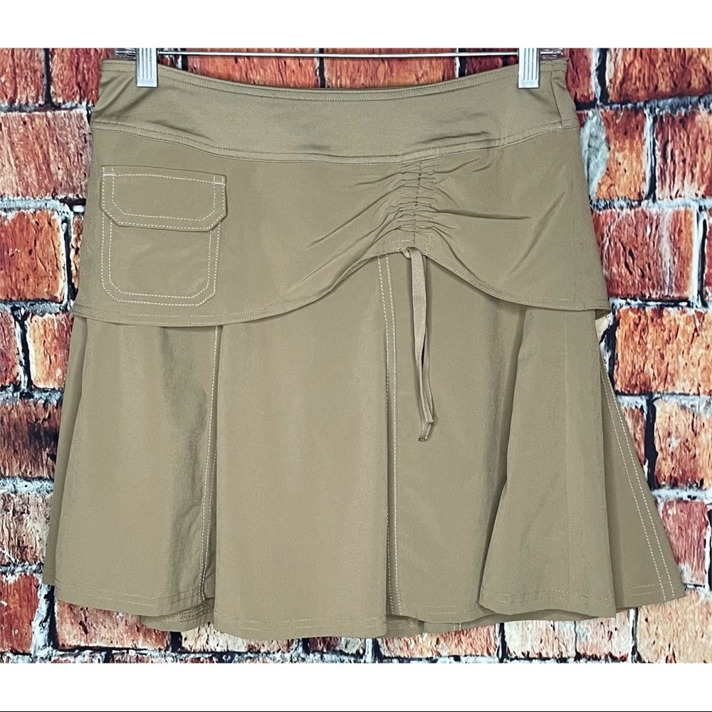 Athleta Side Ruched Wherever Skort Skirt Shorts - Picture 2 of 5